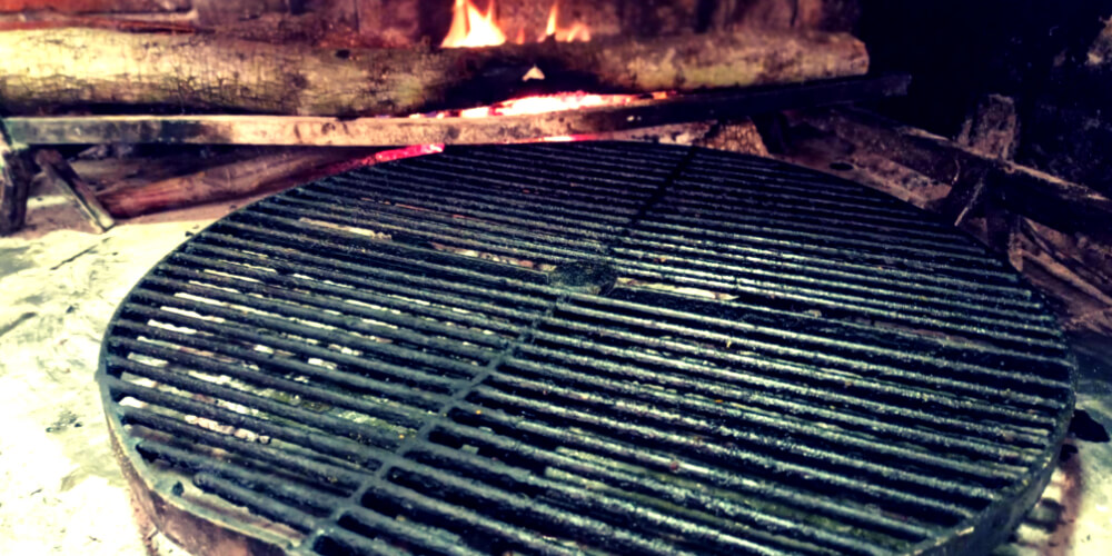 Griglia per carne alla brace