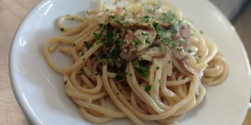 Pici ai porcini Pici ai porcini